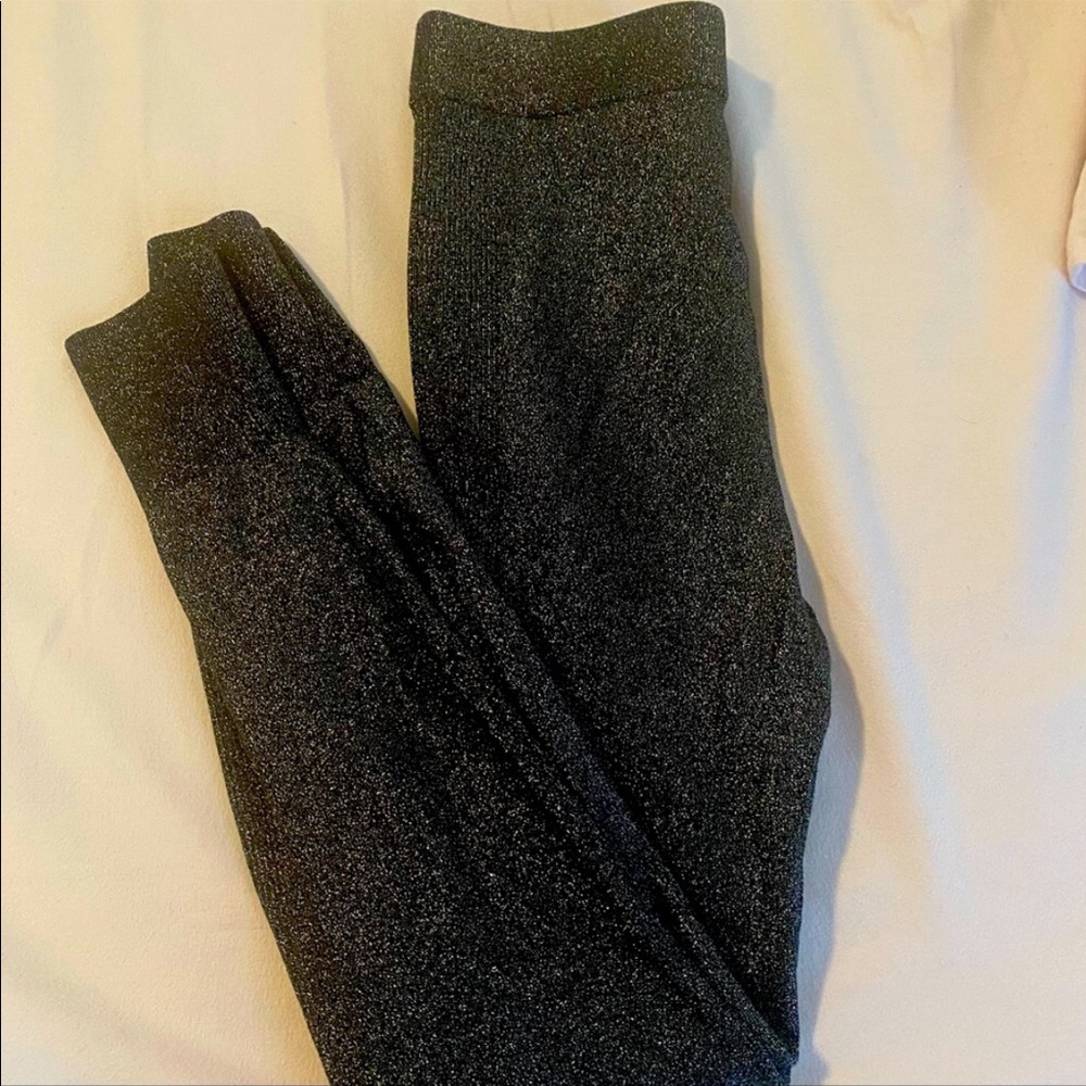 ALEXANDER WANG SHIMMERING LEGGINGS